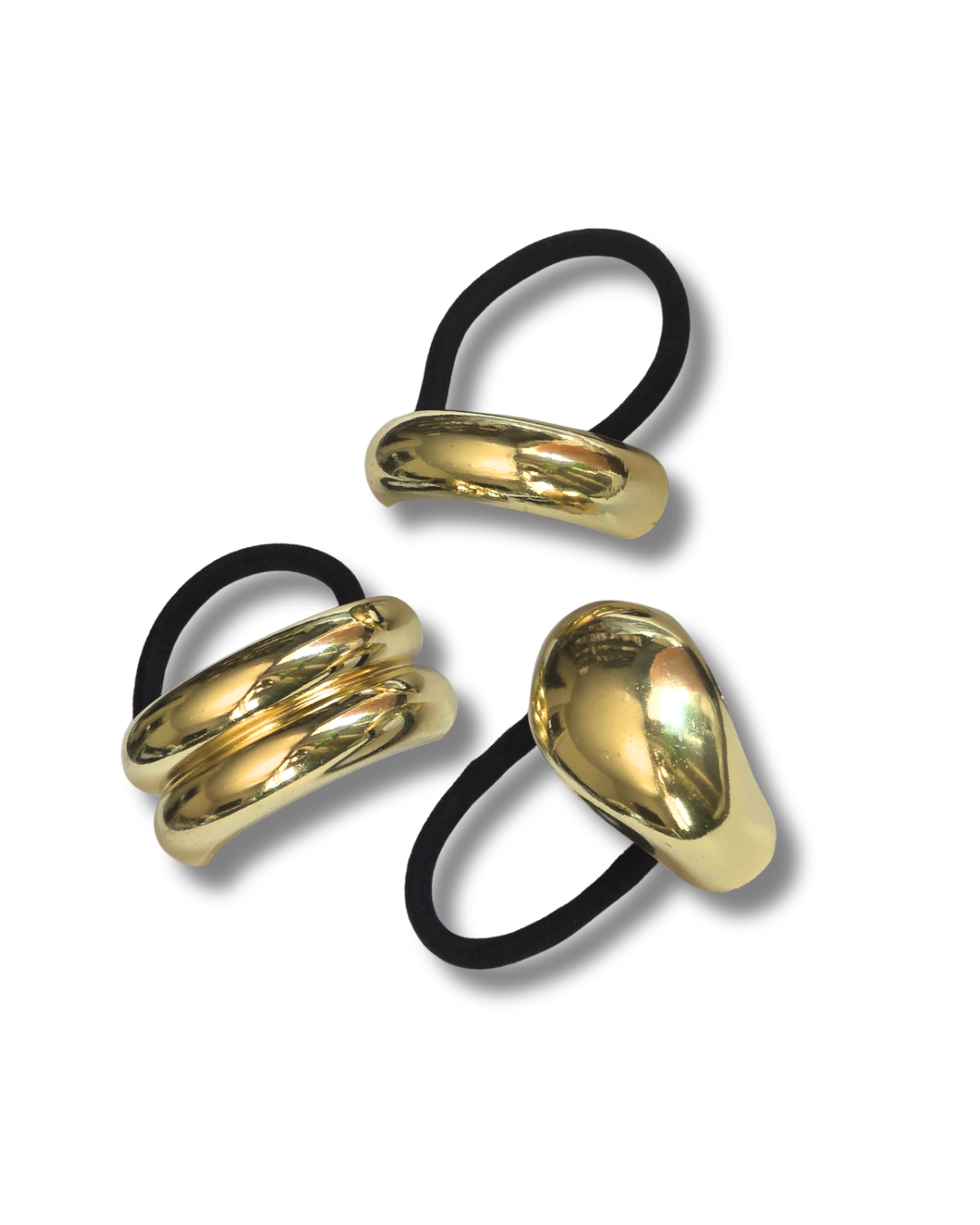 Molten Gold Hair Ties